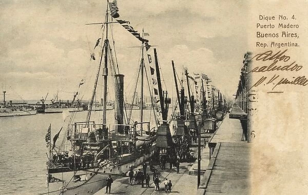 Argentina - Madero Port, Pier No. 4 - Buenos Aires