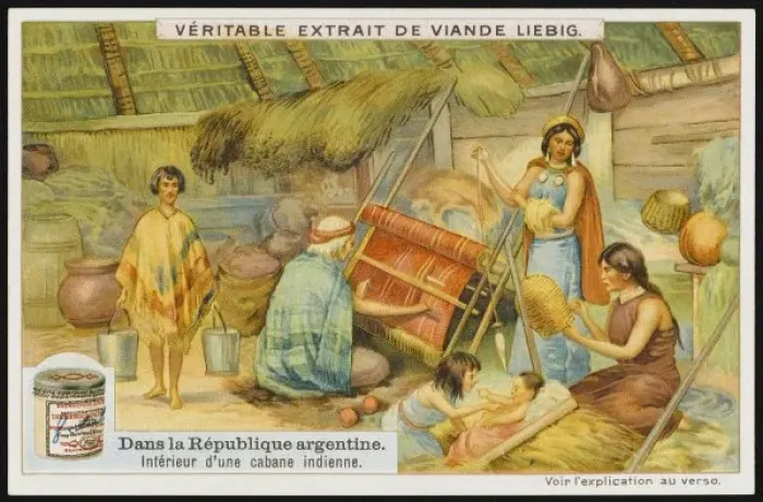 Framed Print : Argentine Native Interio Framed Print : Argentine Native Interio