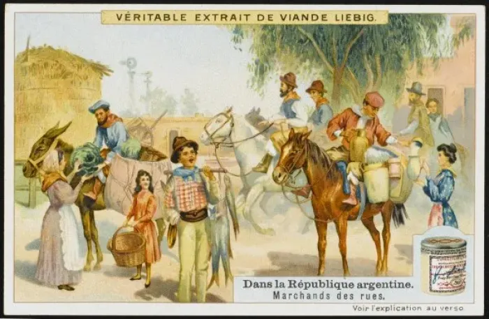 Framed Print : Argentine Street Traders Framed Print : Argentine Street Traders