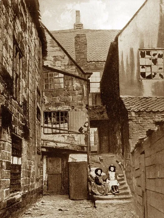 Framed Print : Arguments Yard, Whitby early 1900's Framed Print : Arguments Yard, Whitby early 1900's