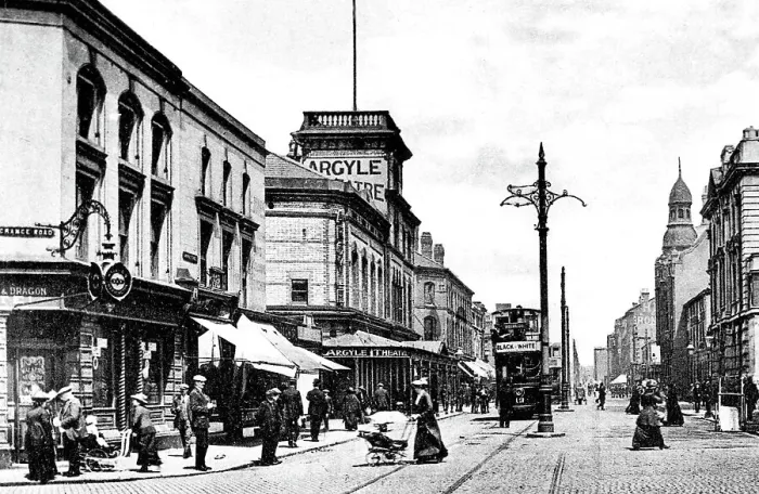 Framed Print : Argyle Street, Birkenhead early 1900's Framed Print : Argyle Street, Birkenhead early 1900's