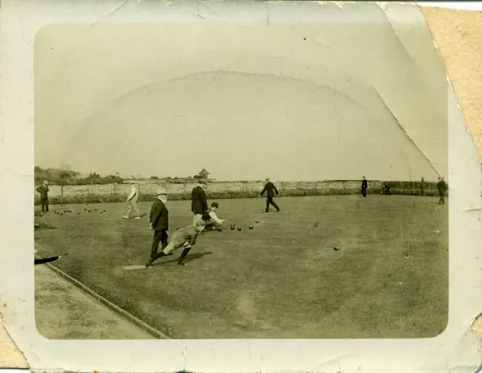 Framed Print : Argyll Bowling Club, Bournemouth, Dorset Framed Print : Argyll Bowling Club, Bournemouth, Dorset