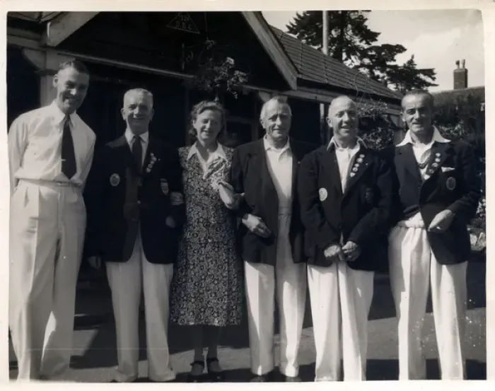 Framed Print : Argyll Bowling Club, Bournemouth, Dorset Framed Print : Argyll Bowling Club, Bournemouth, Dorset