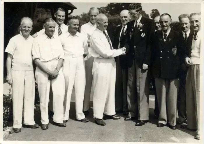 Framed Print : Argyll Bowling Club, Bournemouth, Dorset Framed Print : Argyll Bowling Club, Bournemouth, Dorset