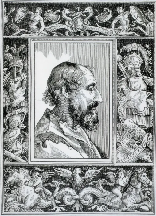 Framed Print : ARIOSTO, Ludovico (1474-1533) Framed Print : ARIOSTO, Ludovico (1474-1533)