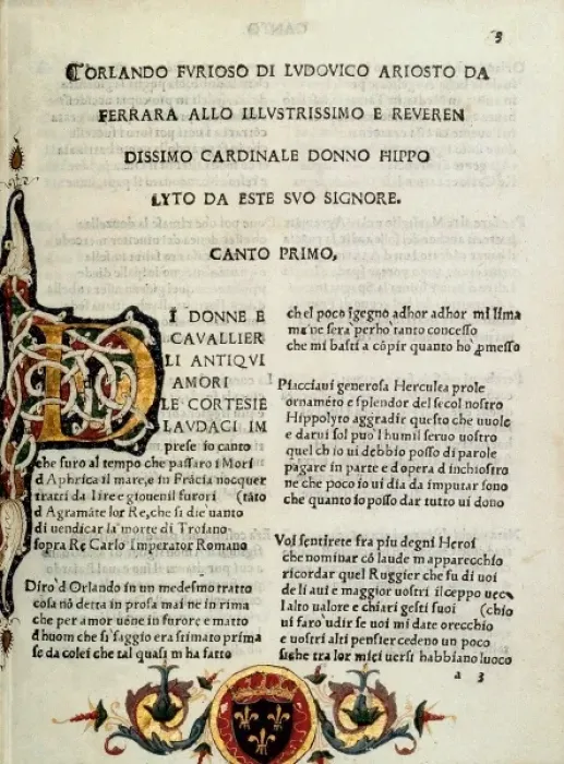 Framed Print : ARIOSTO, Ludovico (1474-1533) Framed Print : ARIOSTO, Ludovico (1474-1533)