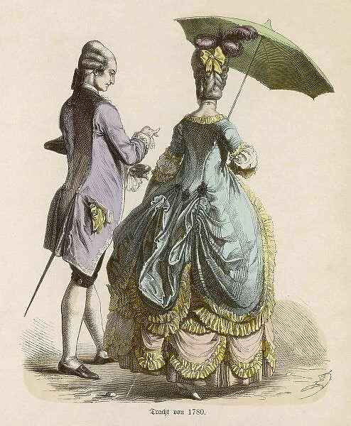 Aristocratic Couple 1780