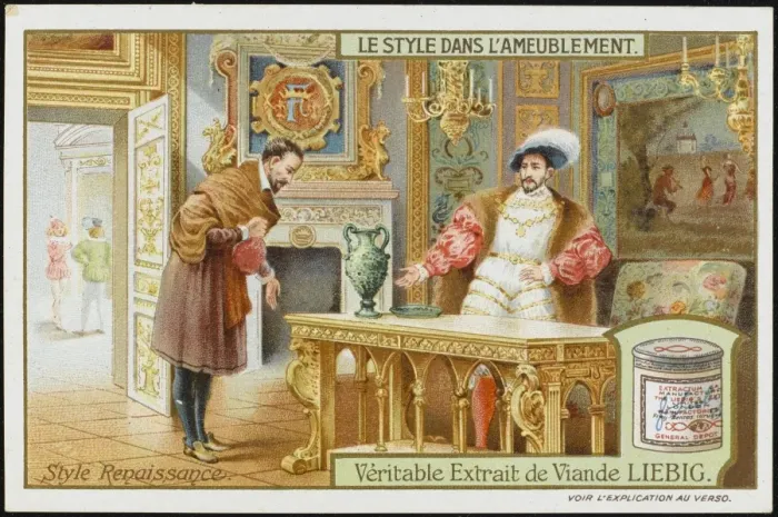 Framed Print : Aristocratic Home / 1500 Framed Print : Aristocratic Home / 1500