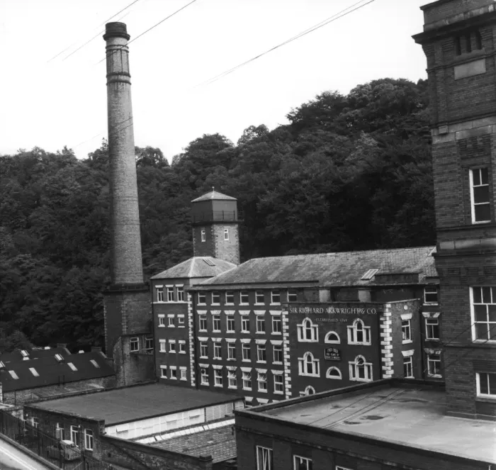 Framed Print : Arkwrights Mill  /  Derby