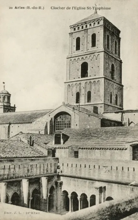 Framed Print : Arles, France - Belfry of the Church of St Trophime Framed Print : Arles, France - Belfry of the Church of St Trophime