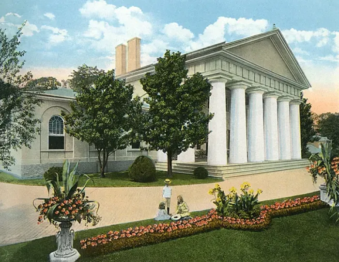 Framed Print : Arlington, Virginia, USA - Custis-Lee Mansion