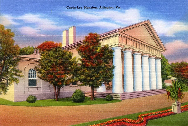 Arlington, Virginia, USA - Custis-Lee Mansion