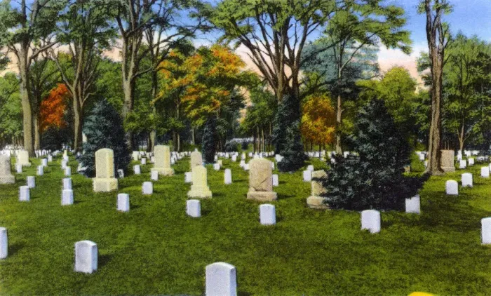 Framed Print : Arlington, Virginia, USA - The Union Soldiers Burial Ground Framed Print : Arlington, Virginia, USA - The Union Soldiers Burial Ground