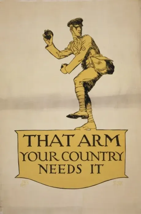 Framed Print : That arm - your country needs it Framed Print : That arm - your country needs it