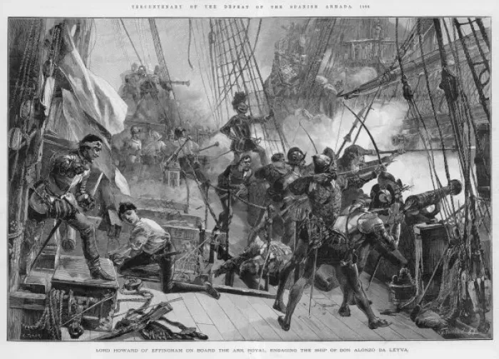 Framed Print : Armada / Lord Howard Framed Print : Armada / Lord Howard