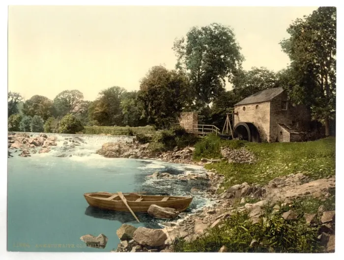 Framed Print : Armathwaite, old mill, Lake District, England Framed Print : Armathwaite, old mill, Lake District, England