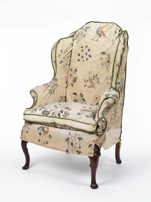 Framed Print : Armchair, with cover Framed Print : Armchair, with cover