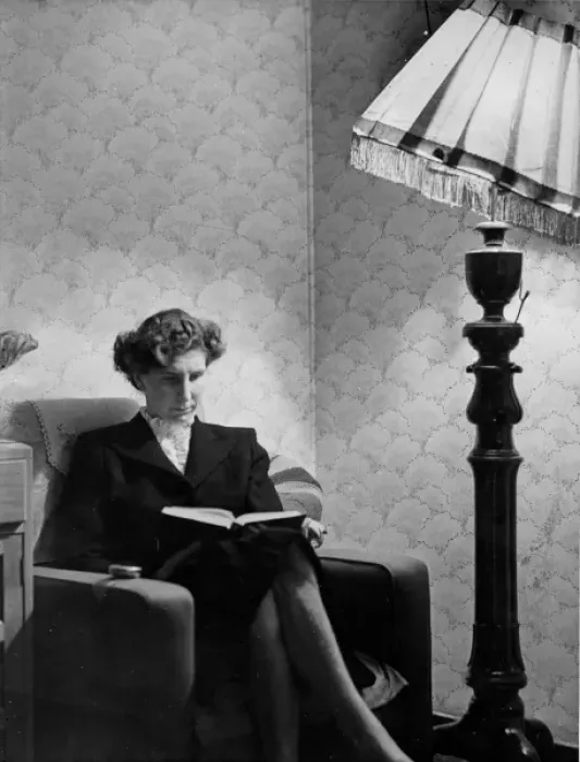 Framed Print : Armchair Reader Framed Print : Armchair Reader