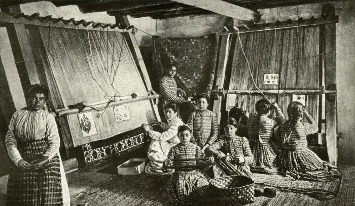 Framed Print : Armenian carpet manufactory, Eastern Kurdistan Framed Print : Armenian carpet manufactory, Eastern Kurdistan