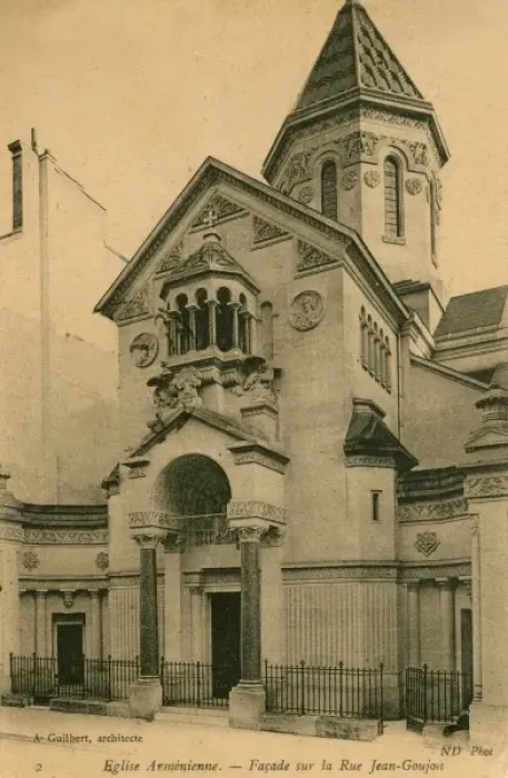 Framed Print : Armenian Church - Rue Jean-Goujon, Paris Framed Print : Armenian Church - Rue Jean-Goujon, Paris