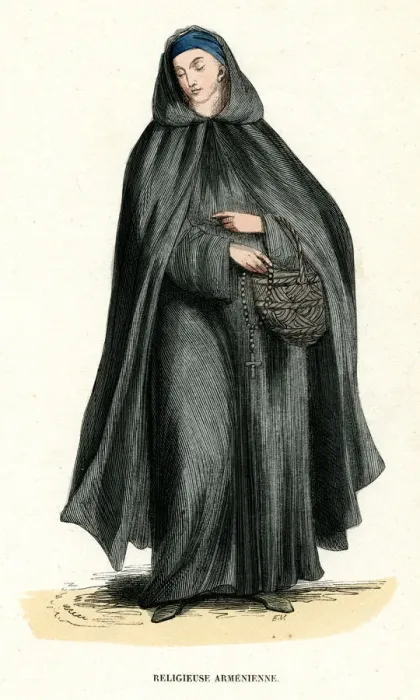Framed Print : ARMENIAN NUN Framed Print : ARMENIAN NUN