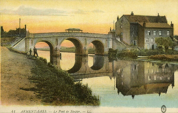 Armentieres - Le Pont de Nieppe. During World War I, in April 1918