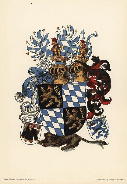 Armorial of the region of Pfalz Bavaria, Pfalzbayer Wappen