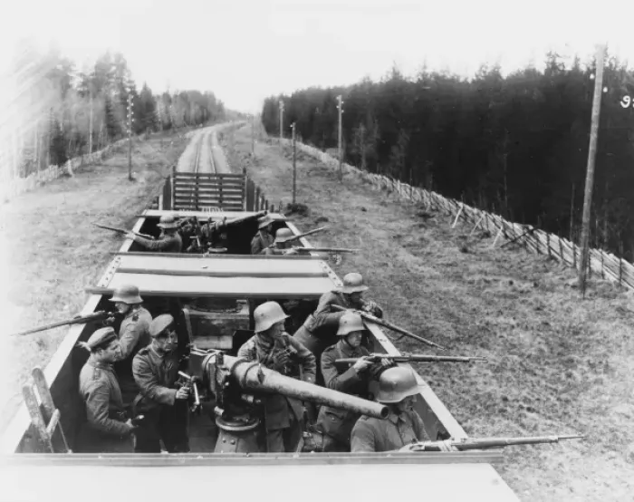 Framed Print : Armoured train WWI Framed Print : Armoured train WWI