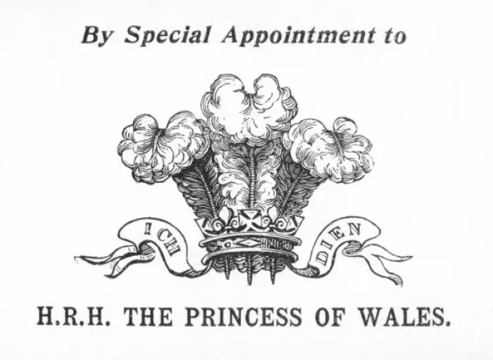 Framed Print : Arms of Pss of Wales Framed Print : Arms of Pss of Wales