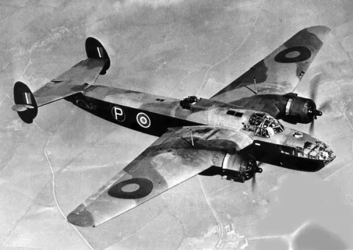 Framed Print : Armstrong Whitworth AW 41 Albermarle-found unsatisfafct