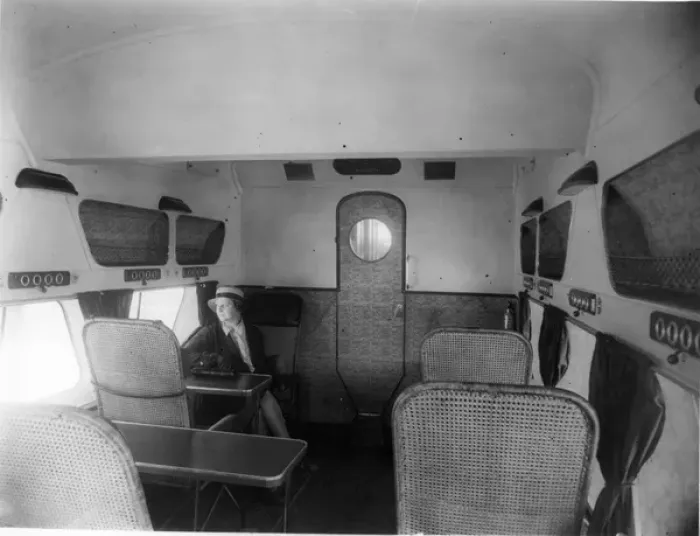 Framed Print : Armstrong Whitworth AW15 Atalanta cabin Framed Print : Armstrong Whitworth AW15 Atalanta cabin