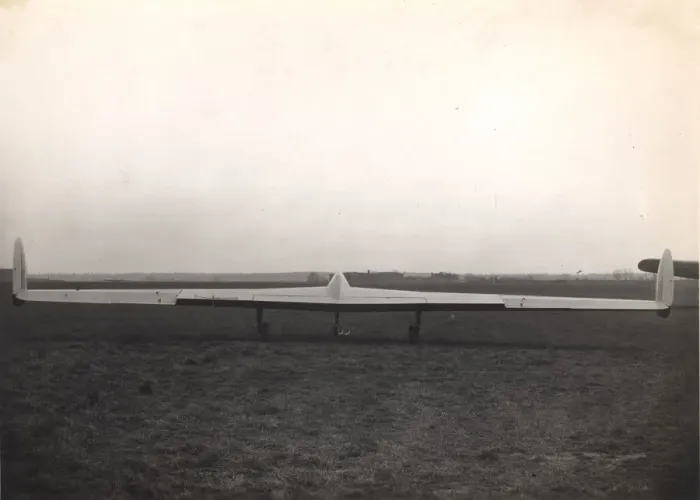 Framed Print : Armstrong Whitworth AW52G tailless glider