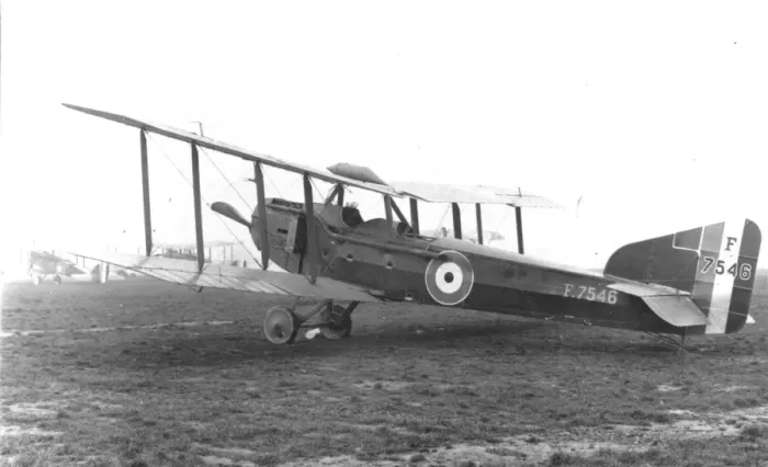 Framed Print : Armstrong Whitworth FK 8, aft, (on the ground)