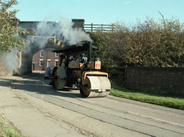 Framed Print : Armstrong-Whitworth Road Roller, BD7511 Framed Print : Armstrong-Whitworth Road Roller, BD7511
