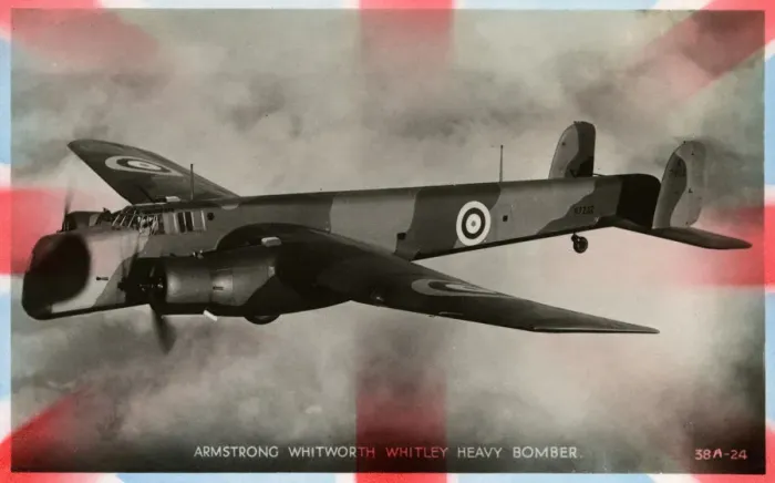 Framed Print : Armstrong Whitworth Whitley Heavy Bomber Framed Print : Armstrong Whitworth Whitley Heavy Bomber