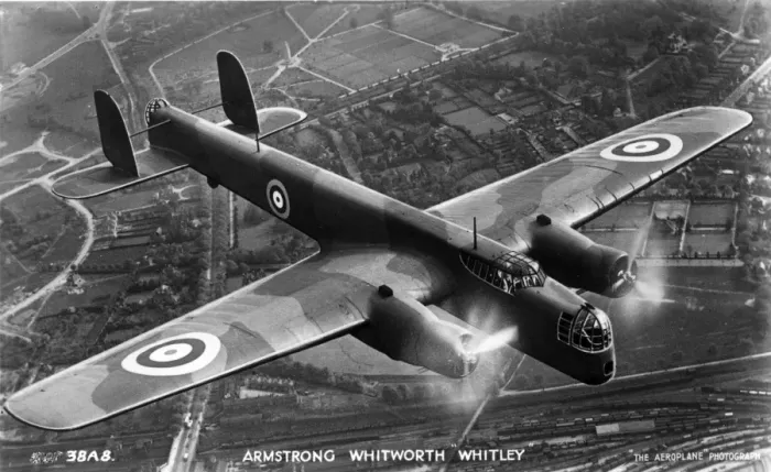 Framed Print : Armstrong Whitworth Whitley I Framed Print : Armstrong Whitworth Whitley I