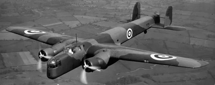 Framed Print : Armstrong Whitworth Whitley I K7191 Framed Print : Armstrong Whitworth Whitley I K7191