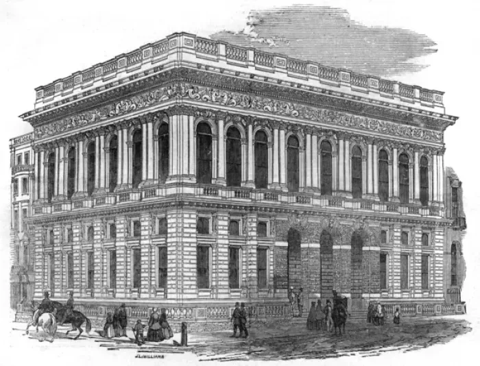 Framed Print : The Army and Navy Club, Pall Mall Framed Print : The Army and Navy Club, Pall Mall