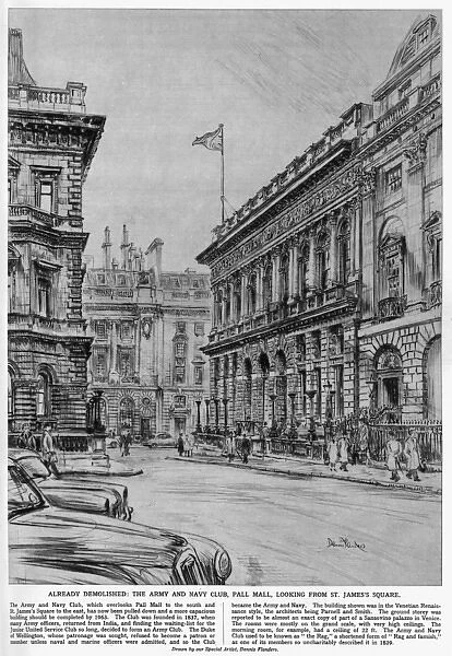 The Army and Navy Club, Pall Mall