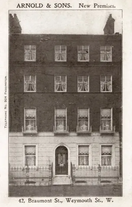 Framed Print : Arnold & Sons - New Premises Framed Print : Arnold & Sons - New Premises