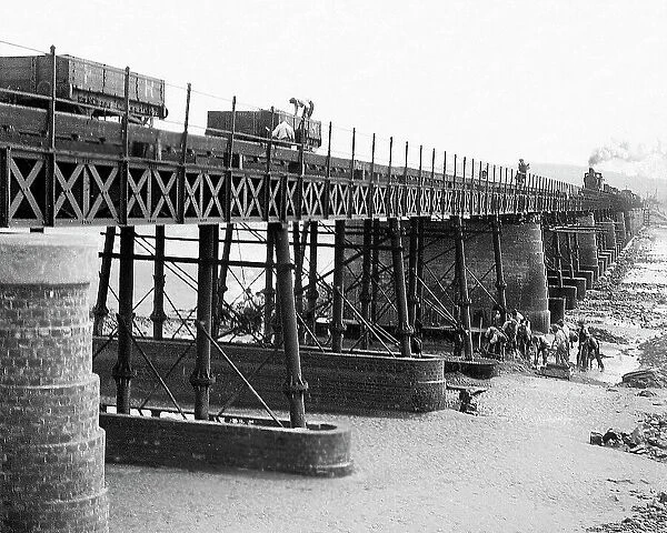 Arnside Railway Viaduct early 1900s