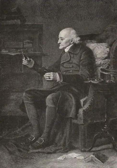 Framed Print : aRON BURR (1756 - 1836) Framed Print : aRON BURR (1756 - 1836)