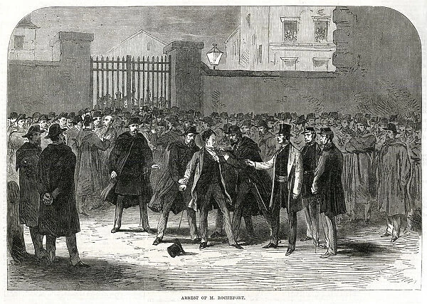 Arrest of Henri Rochefort 1870