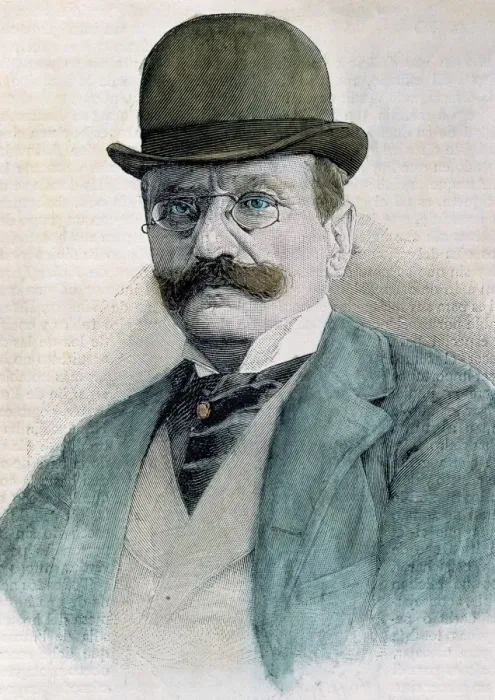 Framed Print : Arrigo Boito (1842-1918). Italian composer Framed Print : Arrigo Boito (1842-1918). Italian composer