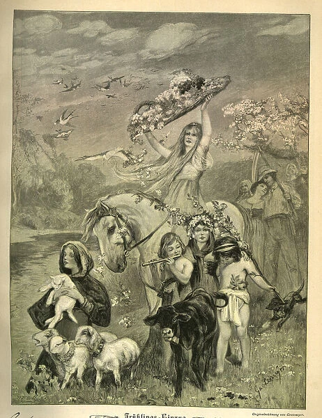 The Arrival of Spring by Grotemeyer
