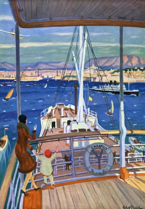Framed Print : ARRIVE / MARSEILLE / PLM 31 Framed Print : ARRIVE / MARSEILLE / PLM 31