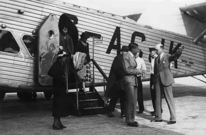 Framed Print : Arriving at Paris 1936 Framed Print : Arriving at Paris 1936