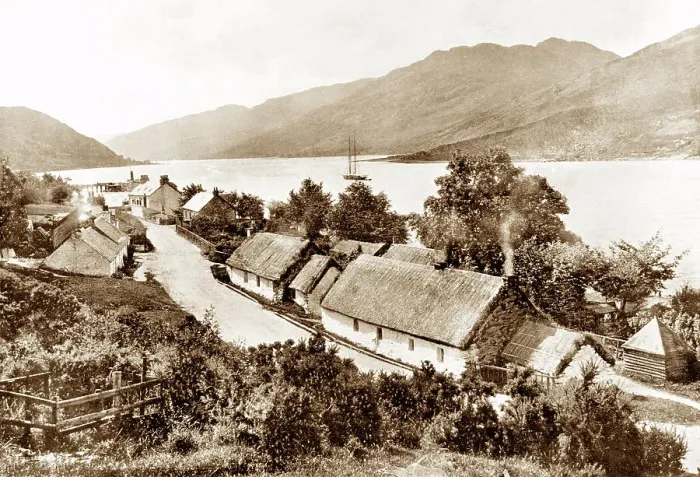 Framed Print : Arrochar early 1900s Framed Print : Arrochar early 1900s