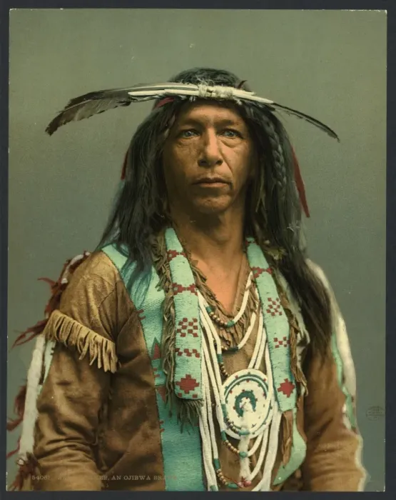 Framed Print : Arrowmaker, an Ojibwa brave Framed Print : Arrowmaker, an Ojibwa brave