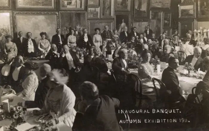 Framed Print : Art - 41st Liverpool Autumn Exhibition - Inaugural Banquet Framed Print : Art - 41st Liverpool Autumn Exhibition - Inaugural Banquet